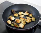 【やわらか茄子のポークチャップ】子どもも喜ぶ☆作り方3写真