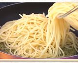 ちぢみ小松菜のジェノベーゼ【食遺産】作り方7写真
