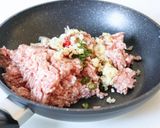 タイ調味料で【本格豚ひきガパオライス】作り方2写真