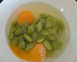簡単★夕食！枝豆のレンチンたまごとじ作り方1写真
