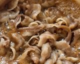 ☆甘辛肉ぶっかけうどん☆作り方2写真