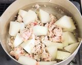 冬瓜と豚肉の中華スープ煮（小鉢）作り方7写真