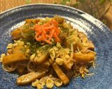 麺なしヘルシー♡さつま揚げの焼きそば風作り方4写真