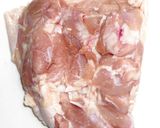 元ハンバーグ職人の鶏もも肉の純レバ風炒め作り方10写真