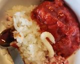 タコライス挽肉キーマカレー丼トルティーヤ作り方1写真