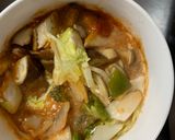 根菜茄子白菜中華風シチュー味温野菜サラダ作り方20写真