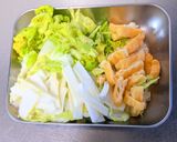 白菜と油揚げの煮びたし作り方1写真