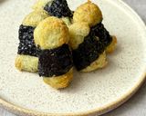 材料2つ簡単!スピルリナ大和芋の磯部揚げ作り方3写真