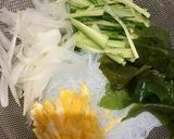 生姜の効いた春雨の酢の物🫚作り方2写真
