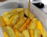 麺つゆで！ズッキーニの焼きびたし作り方3写真