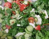 カリーノケールのサラダ作り方5写真
