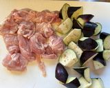 簡単！うまい！鶏肉となすの甘辛照り焼き作り方1写真