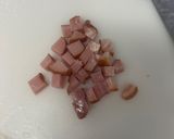 ノンフライヤーで♪かぼちゃとベーコンのカレー焼き作り方1写真