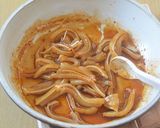 ミミガー（豚の耳）の麻辣醤炒め♪作り方5写真