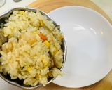 ヒュメドポワソンで炊き込みエビピラフ作り方15写真