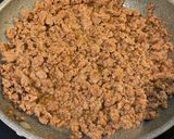 肉汁溢れる！黒毛和牛と銘柄豚の旨味そぼろ作り方3写真