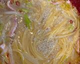 塩分2.3:ワンパン和風バター醤油パスタ作り方3写真