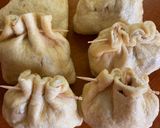 野菜取れる☆うずらたまごのハッピー巾着煮作り方10写真