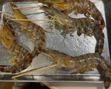 おせちに❁﻿活き車海老の塩焼き作り方3写真