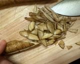 ノンオイルごぼうチップスとごぼう茶🍵作り方2写真
