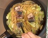 サバ缶だし和風パスタ作り方4写真