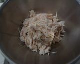 玉ねぎ麹のささみピリ辛バンバンジー作り方1写真