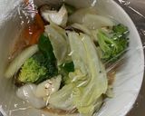 肉無豆腐クリーミー梅炒飯味豆腐野菜炒め作り方14写真