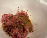 【ガチ中華】豚ひき肉とセロリの角切り炒め作り方1写真