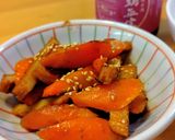 簡単！ 人参とさつま揚げの味噌炒め作り方6写真