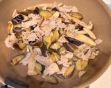茄子とエリンギ豚こまの豆板醤味噌炒め作り方7写真