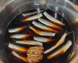 圧力鍋で骨まで柔らか☆いわしの生姜煮作り方2写真