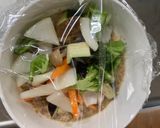 肉無豆腐簡単中華風ミートローフ味野菜炒め作り方13写真