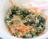まろやか♡ほうれん草とにんじんの白和え作り方5写真