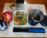 焼きそばソースで！簡単にも！野菜炒め弁当作り方19写真