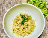 洗い物最小限!無限キャベツ胡麻和え作り方5写真
