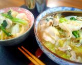 ＊もやしとレタスと豚肉の中華あんかけ＊作り方6写真