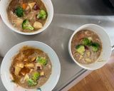 根菜茄子白菜オイ梅マヨ味温野菜サラダ作り方8写真