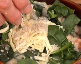 ちぢみほうれん草の和風ドリア【食遺産】作り方19写真