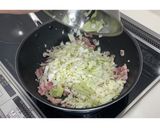 豚肉ときゃべつのチャーハン★動画あり★作り方10写真
