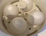 簡単＊鶏むね茄子のとろ〜りオムハヤシ丼作り方3写真