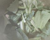 小松菜とえびの豆腐あんかけ作り方5写真