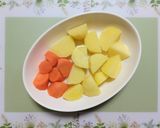今日の夕飯簡単じゃがいも豚こま塩肉じゃが作り方6写真