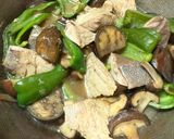 ぶりと野菜ときのこの味噌煮、精進8日目😻作り方7写真