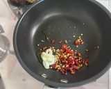 かぼちゃの皮でにんにく香るピリ辛おつまみ作り方4写真