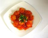 はんぺん de もちもちエビチリ風♬作り方7写真
