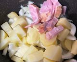 簡単！ベーコンとじゃがいもソテー作り方4写真