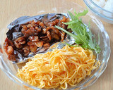 豚肉の甘辛煮と錦糸玉たっぷりのちらし寿司作り方1写真