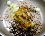 簡単！大豆のお肉☆麻婆茄子作り方3写真
