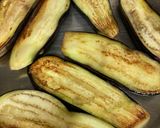 焼きなす　かぶの葉のせ作り方3写真