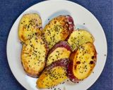 さつまいもの塩麹バター焼き作り方4写真